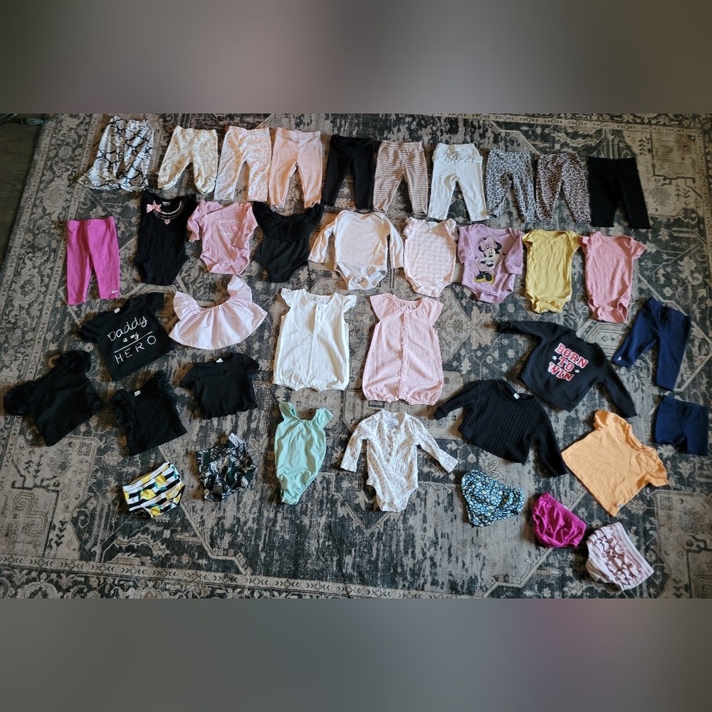 Large Baby Girl 6-9 Month Mix & Match Play Daycare Bundle